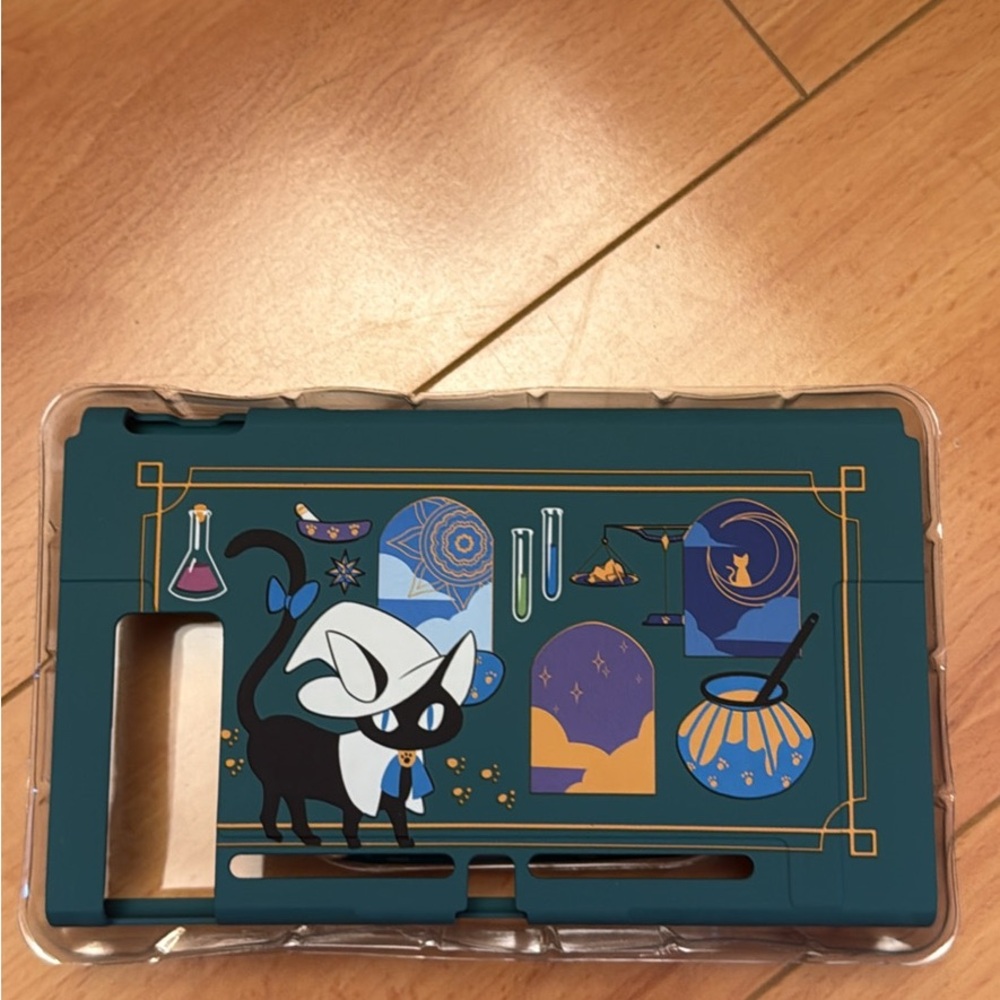 Nintendo Switch Protective Case – Cute Wizard Cat Design